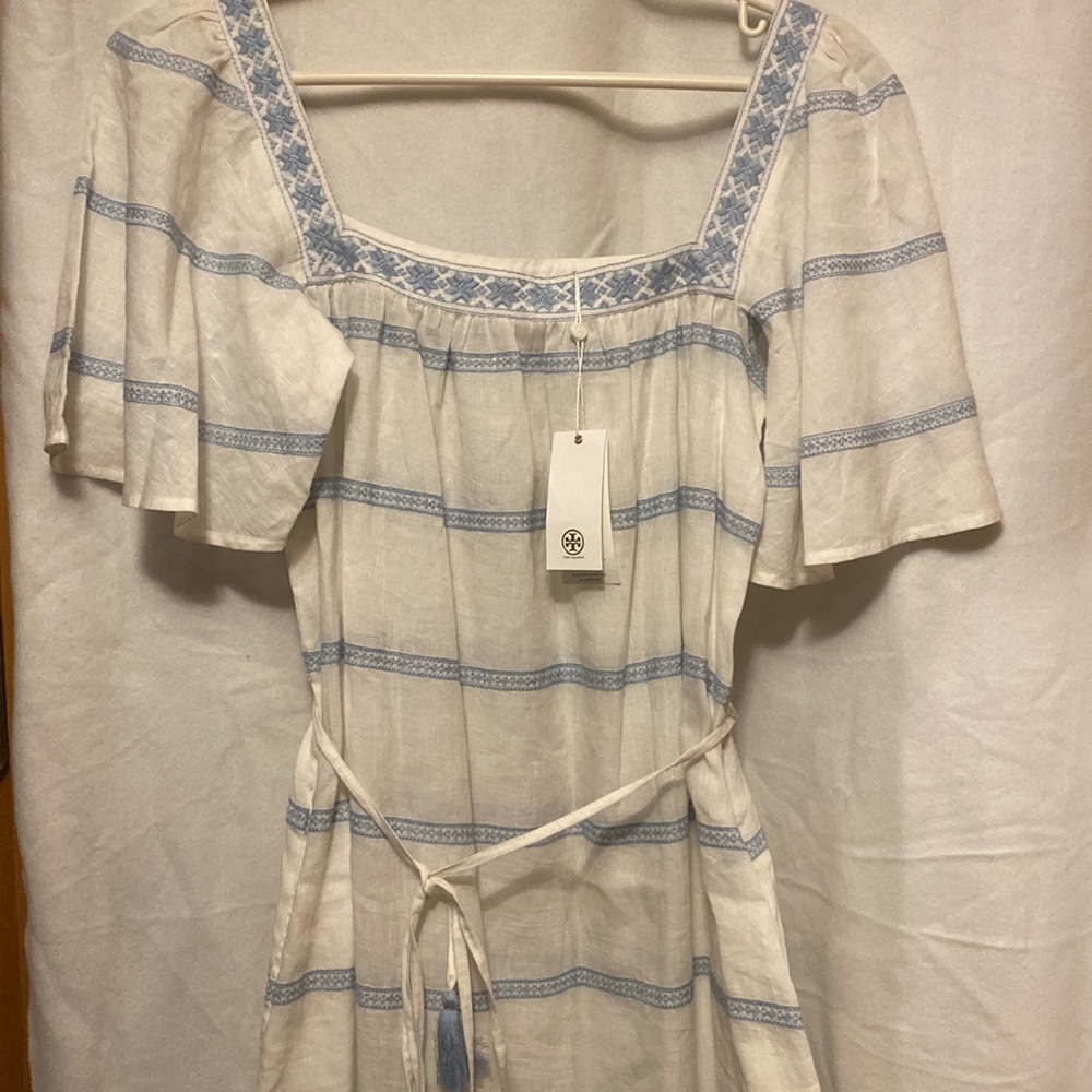 ✨NEW✨ Tory Burch NWT Ivory Dress Size XSmall